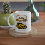 Live The Vintage Life - White 11oz Ceramic Mug White 11oz Mug Globally Fulfilled Retro