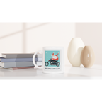 Here Comes Santa Claus - White 11oz Ceramic Mug Christmas Mug Globally Fulfilled