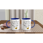 I Am Sorry For What I Said Before I Had My Coffee - White 11oz Ceramic Mug with Colour Inside Colour 11oz Mug Coffee Globally Fulfilled