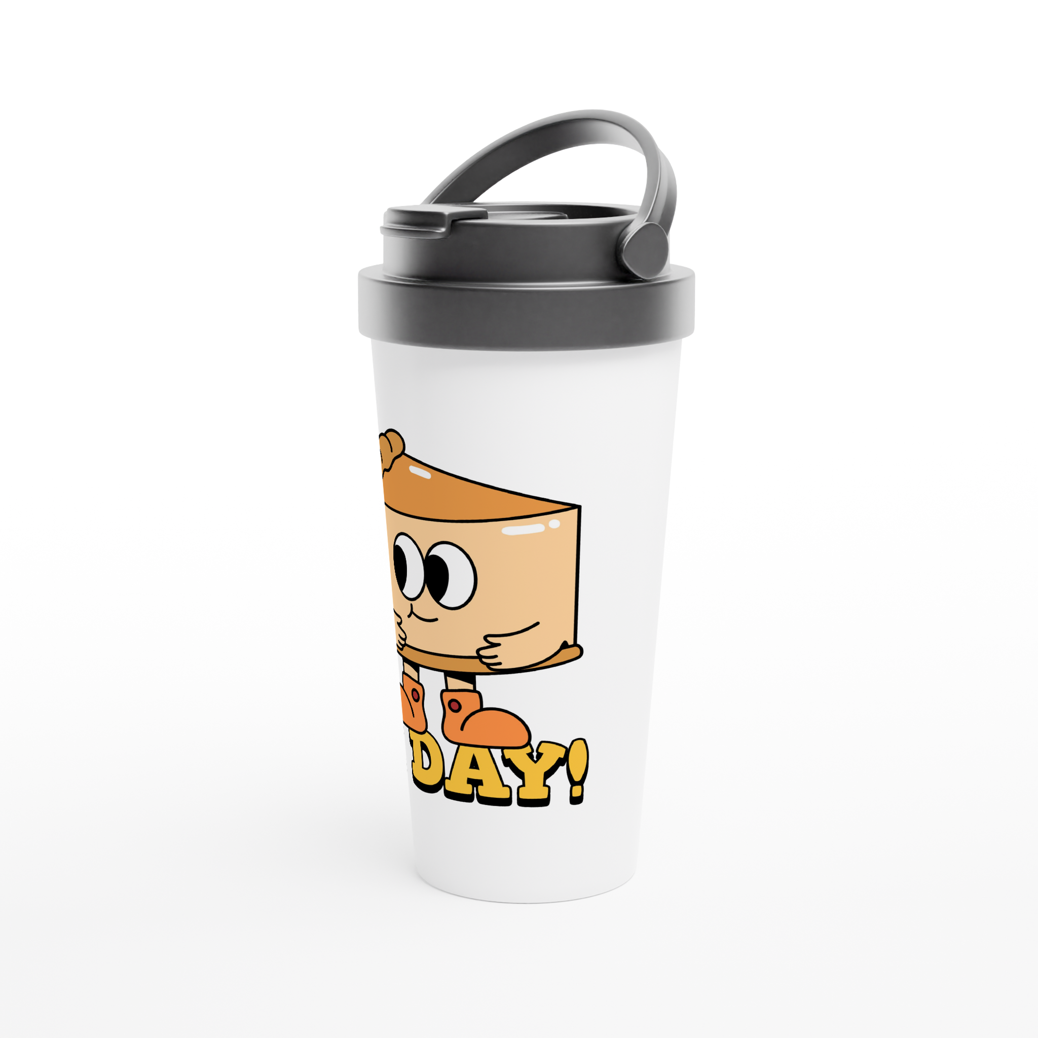 Pi Day - White 15oz Stainless Steel Travel Mug Travel Mug Globally Fulfilled Maths Science