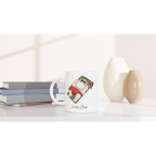 Sandy Claus - White 11oz Ceramic Mug Christmas Mug Globally Fulfilled