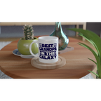 Best Grandpa In The Galaxy - White 11oz Ceramic Mug White 11oz Mug Globally Fulfilled Space