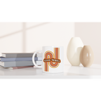 Good Vibes - White 11oz Ceramic Mug White 11oz Mug Globally Fulfilled Retro