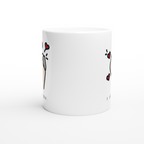 I Love You White 11oz Ceramic Mug White 11oz Mug Globally Fulfilled Love