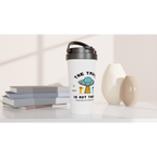 The Truth Is Out There - White 15oz Stainless Steel Travel Mug Travel Mug Globally Fulfilled Sci Fi Space