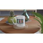 Test Tubes, Just Looking For A Reaction - White 11oz Ceramic Mug White 11oz Mug Globally Fulfilled Science