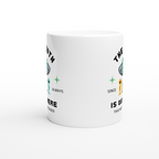 The Truth Is Out There - White 11oz Ceramic Mug White 11oz Mug Globally Fulfilled Sci Fi