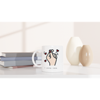 I Love You White 11oz Ceramic Mug White 11oz Mug Globally Fulfilled Love