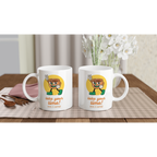 Take Your Time, Have A Coffee - White 11oz Ceramic Mug White 11oz Mug Coffee Globally Fulfilled