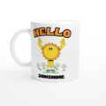 Hello Sunshine - White 11oz Ceramic Mug Default Title White 11oz Mug Globally Fulfilled Summer