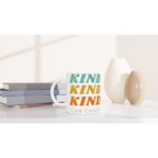 Kindness Can Change The World - White 11oz Ceramic Mug White 11oz Mug Globally Fulfilled Kindness