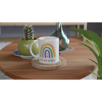 Find Your Rainbow - White 11oz Ceramic Mug White 11oz Mug Globally Fulfilled Motivation