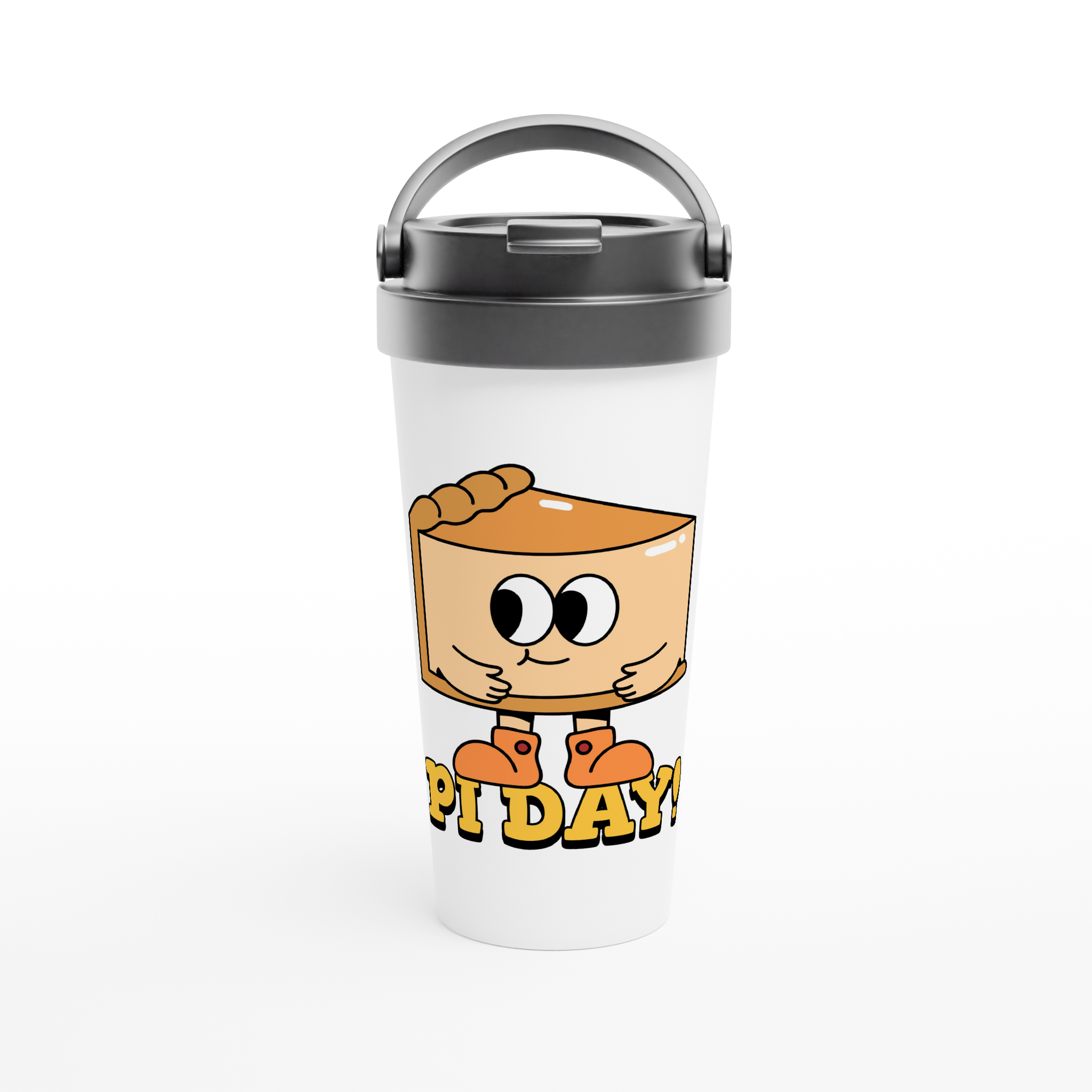 Pi Day - White 15oz Stainless Steel Travel Mug Default Title Travel Mug Globally Fulfilled Maths Science