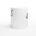 Status: Unplugged From Social Media - White 11oz Ceramic Mug White 11oz Mug Globally Fulfilled Tech