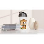 Pi Day - White 15oz Stainless Steel Travel Mug Travel Mug Globally Fulfilled Maths Science