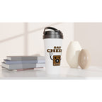 Say Cheese, Retro Camera - White 15oz Stainless Steel Travel Mug Travel Mug Globally Fulfilled Retro Tech