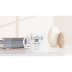 I Can Lift A Latte - White 11oz Ceramic Mug White 11oz Ceramic Mug White 11oz Mug Coffee Fitness Globally Fulfilled