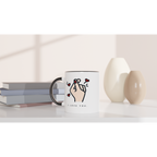 I Love You White 11oz Ceramic Mug with Colour Inside Colour 11oz Mug Globally Fulfilled Love