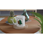 Hanging For Christmas - White 11oz Ceramic Mug Christmas Mug Globally Fulfilled