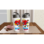 The View From The 90's - White 15oz Stainless Steel Travel Mug Travel Mug Globally Fulfilled Retro