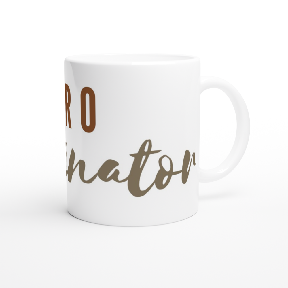 Procrastinator - White 11oz Ceramic Mug White 11oz Mug Globally Fulfilled