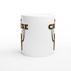 Say Cheese, Retro Camera - White 11oz Ceramic Mug White 11oz Mug Globally Fulfilled Retro Tech