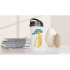 Alien UFO - White 15oz Stainless Steel Travel Mug Travel Mug Globally Fulfilled Sci Fi Space