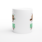Hanging For Rest Day - White 11oz Ceramic Mug White 11oz Mug Fitness Globally Fulfilled