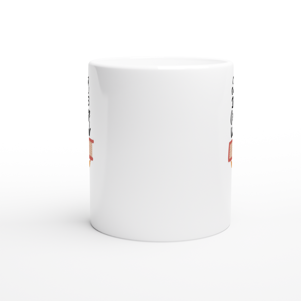 Read Books Change The World - White 11oz Ceramic Mug White 11oz Mug Globally Fulfilled Reading