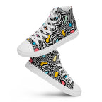 Trippy - Women’s high top canvas shoes Womens High Top Shoes Outside Australia Printed Offshore