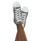 Trippy - Women’s high top canvas shoes Womens High Top Shoes Outside Australia Printed Offshore