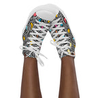 Trippy - Women’s high top canvas shoes Womens High Top Shoes Outside Australia Printed Offshore