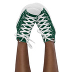 All The Music - Women’s high top canvas shoes Womens High Top Shoes Outside Australia Printed Offshore