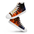 I Need Some Space - Women’s high top canvas shoes Womens High Top Shoes Outside Australia Printed Offshore