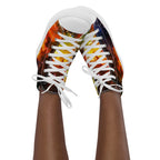 I Need Some Space - Women’s high top canvas shoes Womens High Top Shoes Outside Australia Printed Offshore