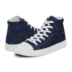 Music Notes - Women’s high top canvas shoes Womens High Top Shoes Outside Australia Printed Offshore