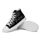 Equations - Women’s high top canvas shoes Womens High Top Shoes Outside Australia Printed Offshore