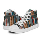 Books - Women’s high top canvas shoes Womens High Top Shoes Outside Australia Printed Offshore