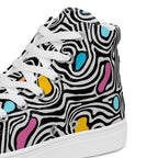 Trippy - Women’s high top canvas shoes Womens High Top Shoes Outside Australia Printed Offshore