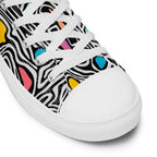 Trippy - Women’s high top canvas shoes Womens High Top Shoes Outside Australia Printed Offshore