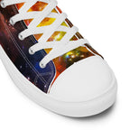 I Need Some Space - Women’s high top canvas shoes Womens High Top Shoes Outside Australia Printed Offshore