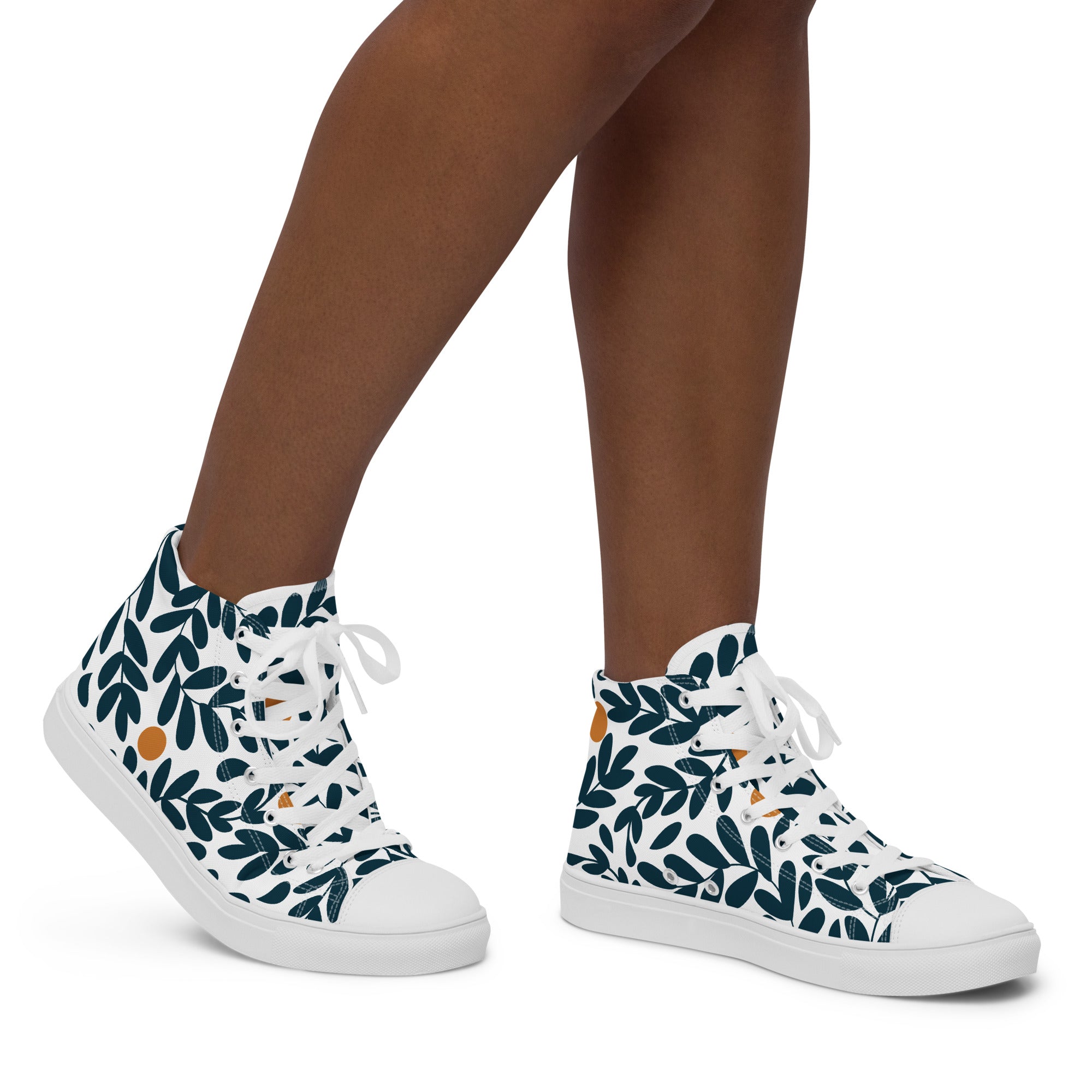 Foliage - Women’s high top canvas shoes Womens High Top Shoes Outside Australia Printed Offshore