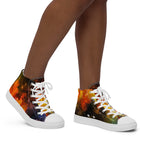 I Need Some Space - Women’s high top canvas shoes Womens High Top Shoes Outside Australia Printed Offshore