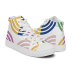 Arcs - Women’s high top canvas shoes Womens High Top Shoes Outside Australia Printed Offshore