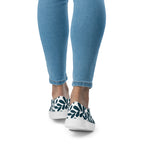 Foliage - Women’s slip-on canvas shoes Womens Slip On Shoes Printed Offshore