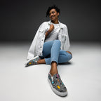 Trippy - Women’s slip-on canvas shoes Womens Slip On Shoes Printed Offshore