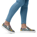 Trippy - Women’s slip-on canvas shoes Womens Slip On Shoes Printed Offshore